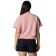 Columbia W Granite Point Knit SS Eraser Pink