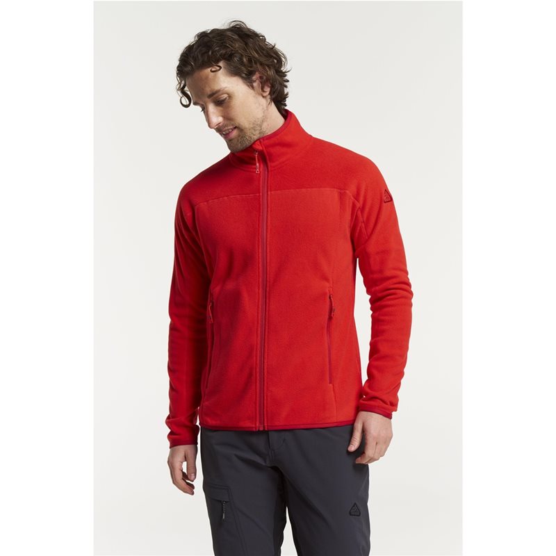 Tenson Himalaya Fulllzip Fleece Men Red