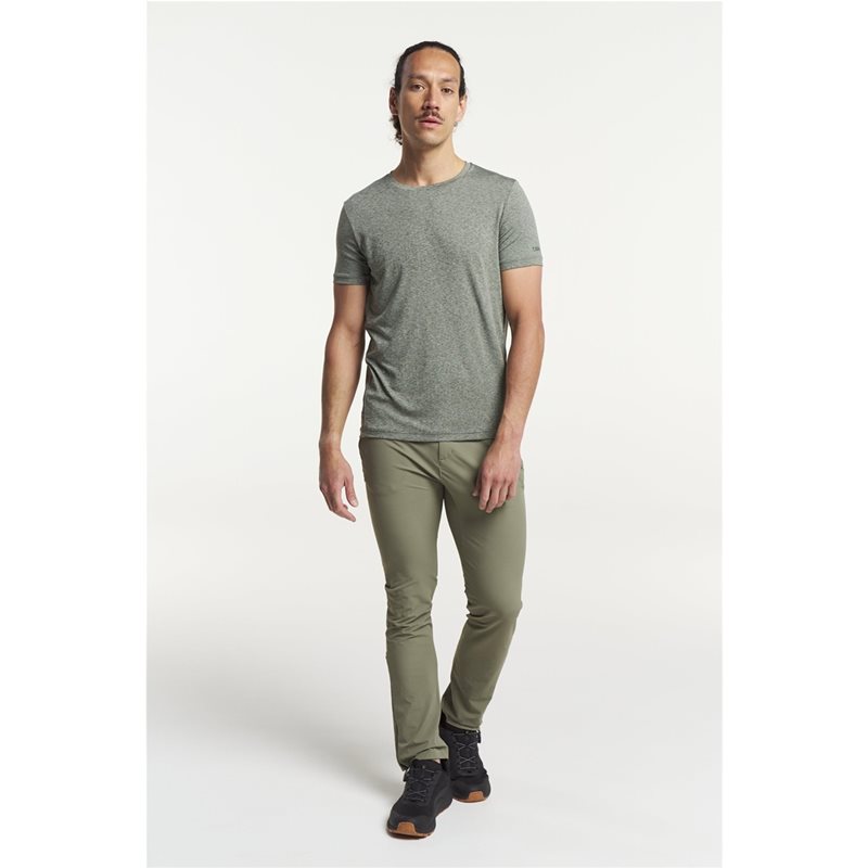 Tenson Txlite Tee Men Grey Green