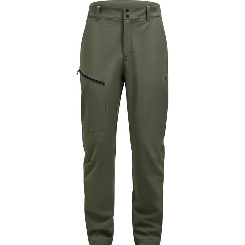 Peak Performance M Scale Softshell Pants Pine Needle