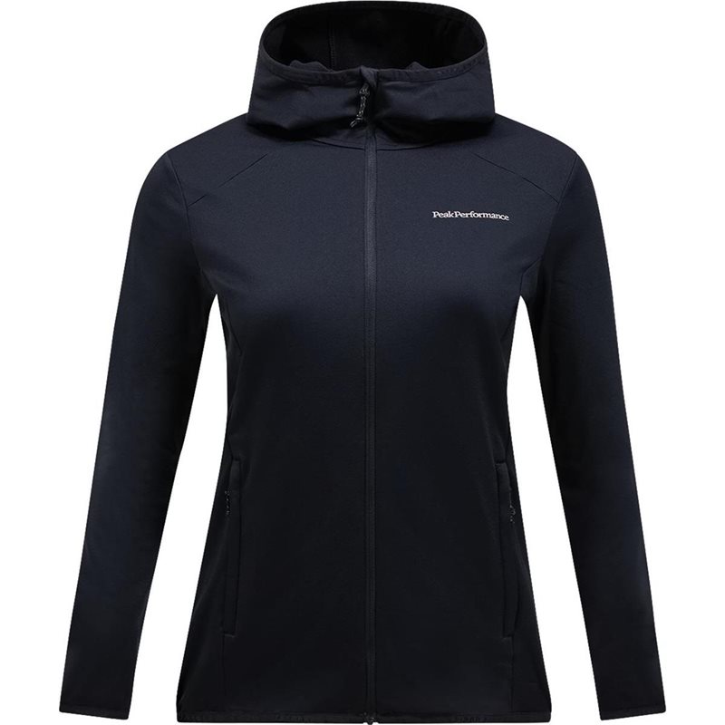 Peak Performance W Light Zip Hood Black