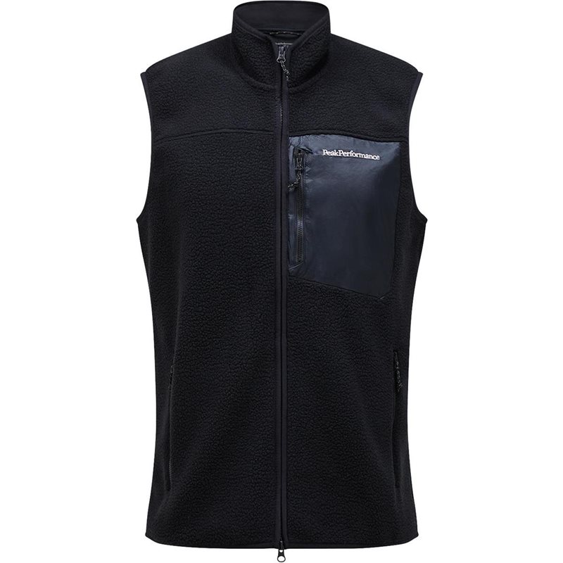 Peak Performance M Pile Vest Black