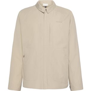KnowledgeCotton Apparel Vent Canvas 200 Classic Overshirt Light Feather Gray
