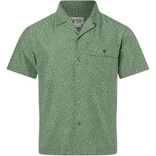 Marmot AirExchange UPF 40 Camp Novelty SS Shirt Juniper Green Mini Bloom