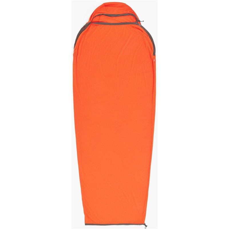 Sea To Summit Reactor Extreme Sleeping Bag Liner Standard Spicy Orange OneSize, Spicy Orange