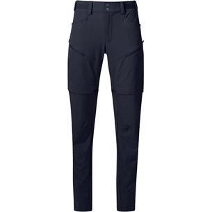 Bergans Convertible Zip-Off Softshell Pants Women Navy Blue