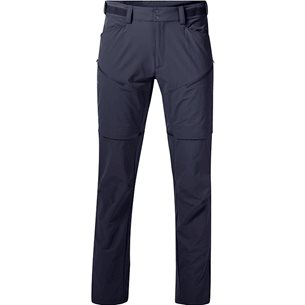 Bergans Convertible Zip-Off Softshell Pants Men Navy Blue
