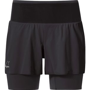 Bergans Y LightLine Fast 5"Shorts Women Dark Shadow Grey