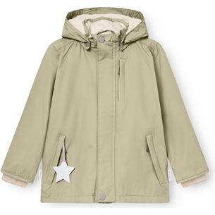MINI A TURE Matadwen Fleece Lined Spring Jacket Elm Green