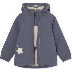 MINI A TURE Mataden Spring Softshell Jacket Ombre Blue