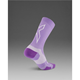 2XU Vectr Light CushionCrew Socks Grape Fizz/White