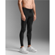 2XU Aero Mesh Compression Tights Black/Silver Reflective