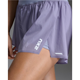 2XU Aero Hi-Rise 2-In-13 Inch Shorts Digital Lilac/White Reflective