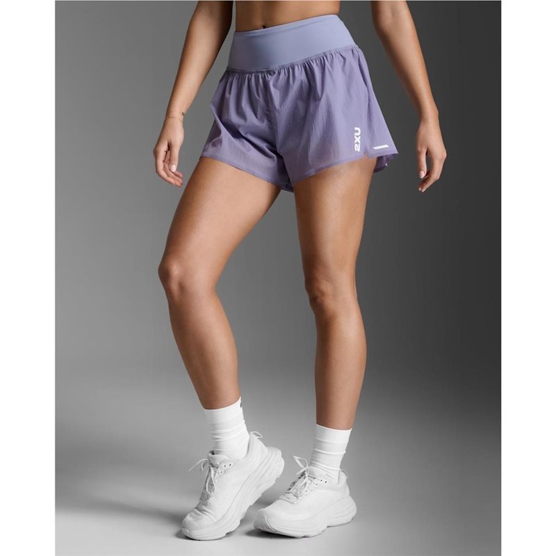 2XU Aero Hi-Rise 2-In-1 3 Inch Shorts