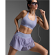 2XU Aero Hi-Rise 2-In-13 Inch Shorts Digital Lilac/White Reflective