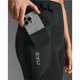 2XU Aero Mesh Hi-Rise Compression Tights Black/Silver Reflective