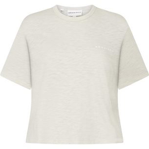 Röhnisch Slub Cropped Tee Light Gray
