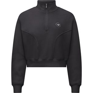 Röhnisch Soft Sweat Half Zip Obsidian Black