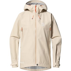 Haglöfs Naisten ROC Flash GTX -takki liitubeige