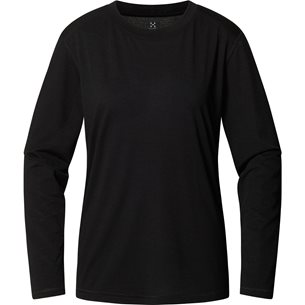 Haglöfs Kaise Wool LS Naisten T-paita True Black