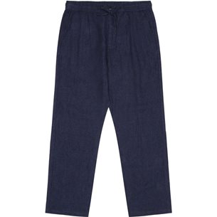 KnowledgeCotton Apparel Fig Loose Linen Pants Total Eclipse