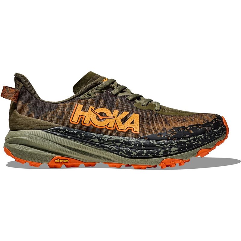 Hoka M Speedgoat 6 Wide Antique Olive/Squash