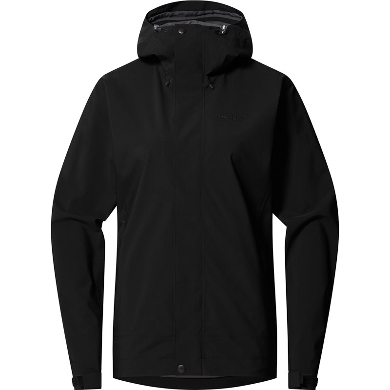 Haglöfs Breeze Proof Jacket Women True Black