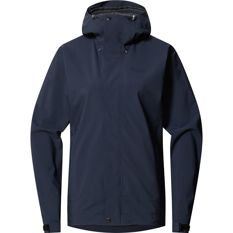 Hagl&ouml;fs Breeze Proof Jacket Women Tarn Blue