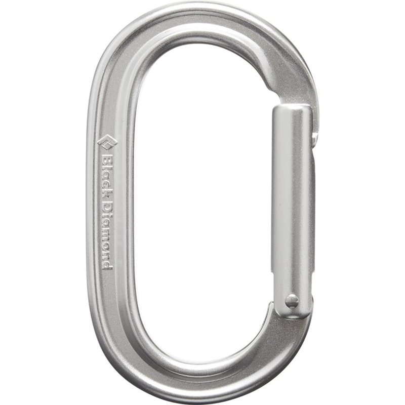 Black Diamond Oval Keylock Carabiner Polished