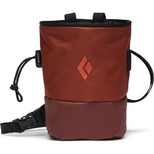 Black Diamond Mojo Zip Chalk Bag Burnt Sienna