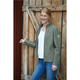 Ivanhoe Bella Full Zip Lichen Green