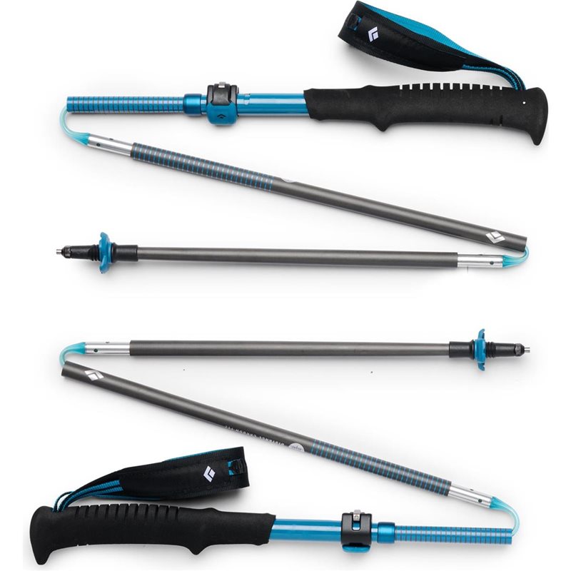 Black Diamond Distance Carbon Flz Poles Desert Sky 125 cm
