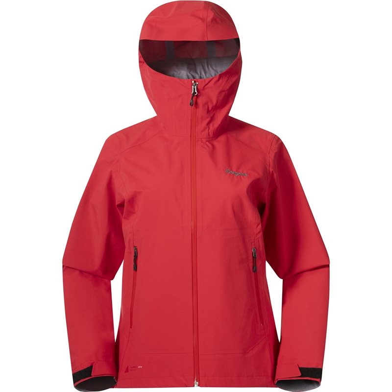 Bergans Essentials 3L Shell Jacket Women Fire Red Fire Red XS