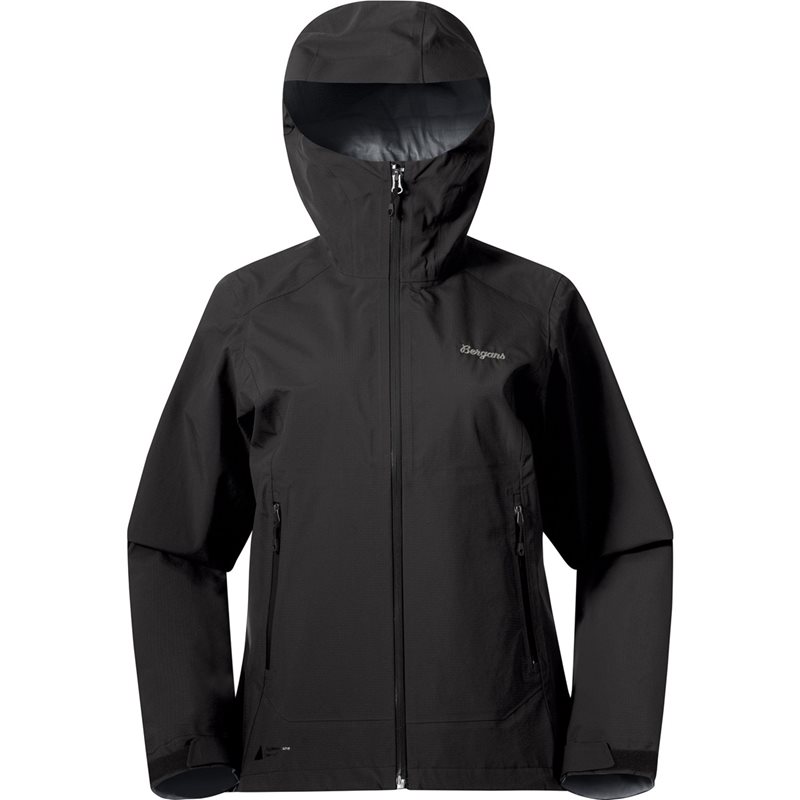 Bergans Essentials 3L Shell Jacket Women Black Black XS
