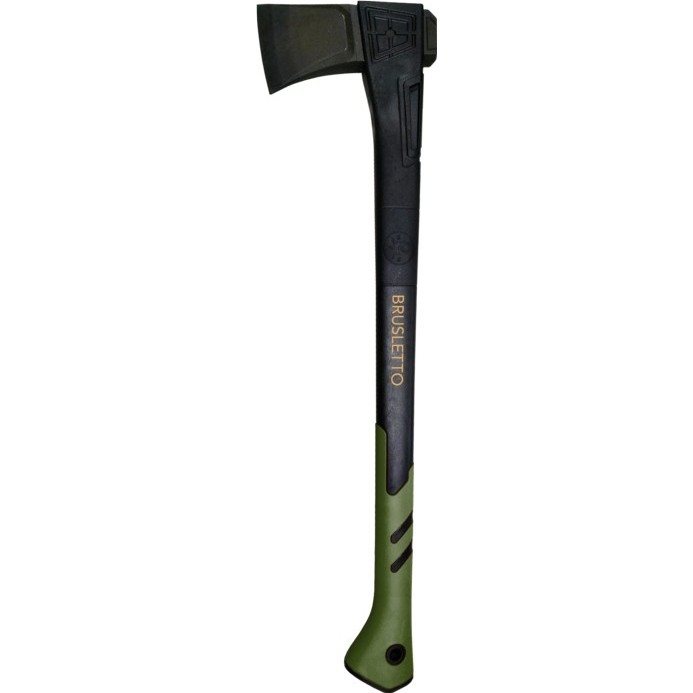 Brusletto Kikut Splitting Axe 71 cm Black/Green Black/Green L