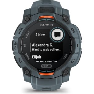 Garmin Instinct 3,45mm,Solar,Spark Orange Bezel