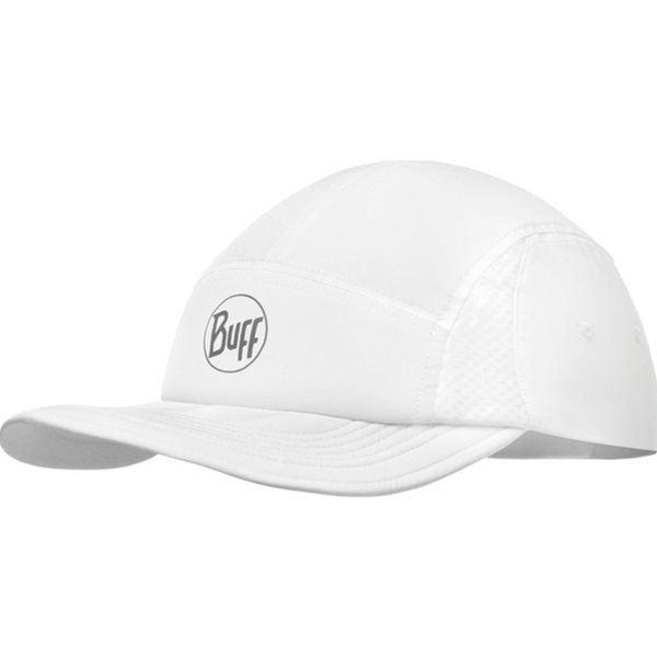 Buff 5 Panel Go Cap R-Solid R Solid White