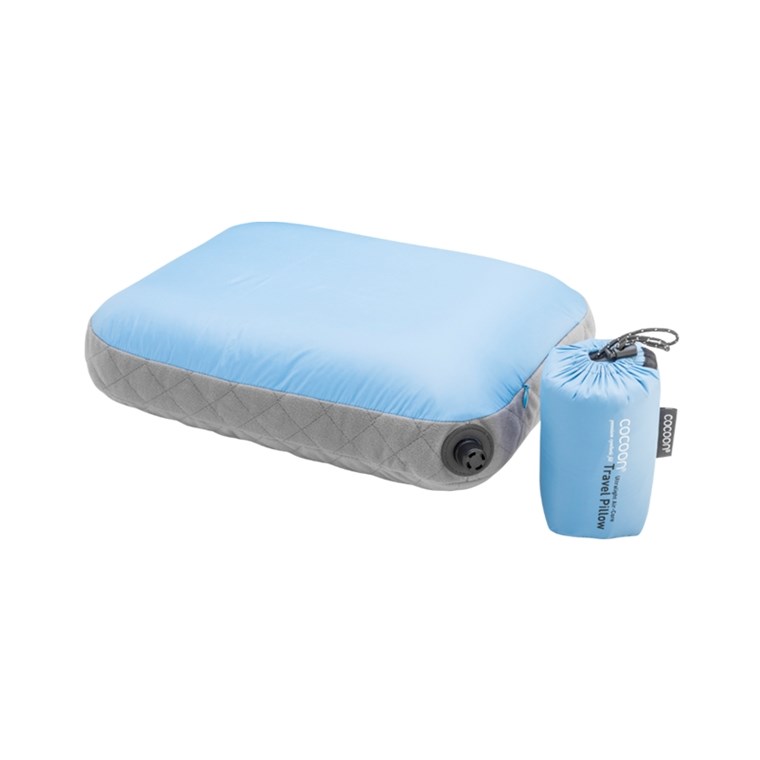 Cocoon Air Core Pillow Ultralight Standard 28X38 Cm Light Blue/Grey