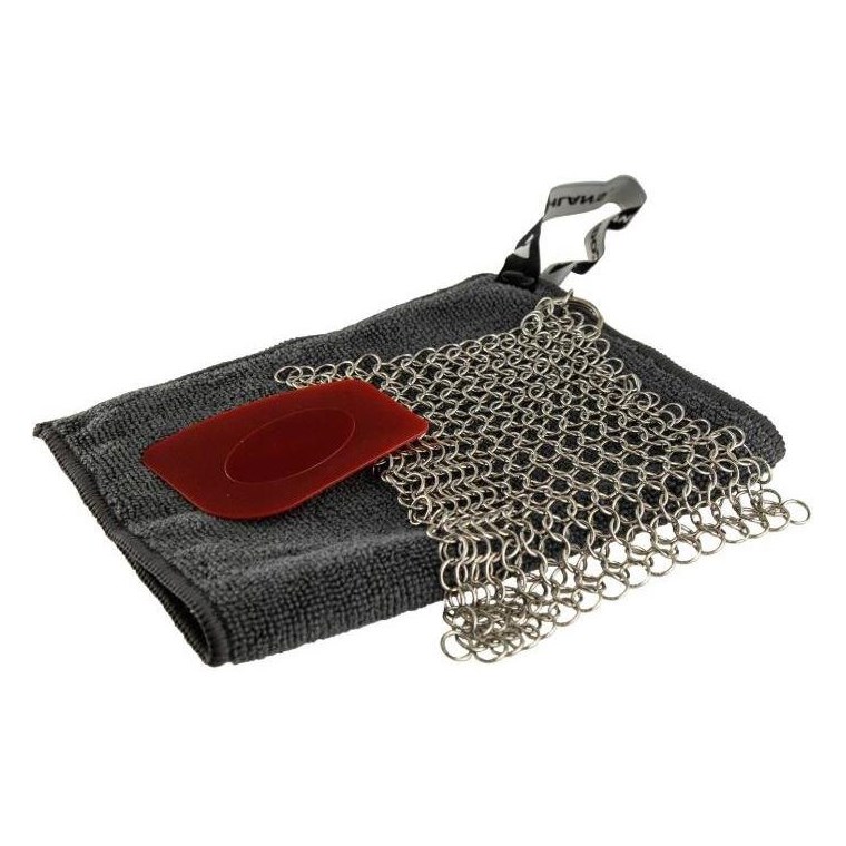 Coghlans Cast Iron Cleaning Kit Stainless Steel