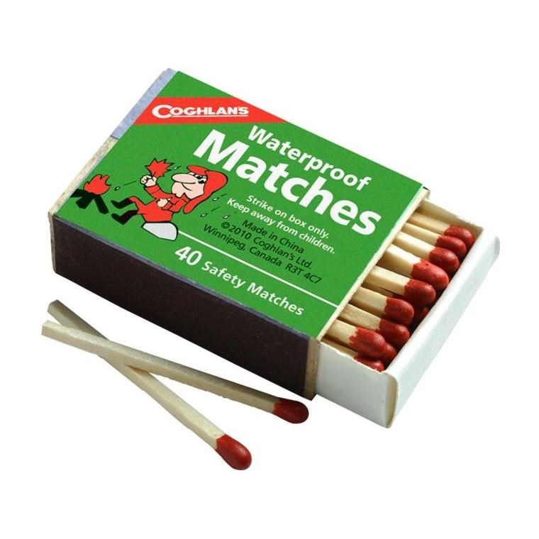 Coghlans Waterproof Matches. 4-Pack