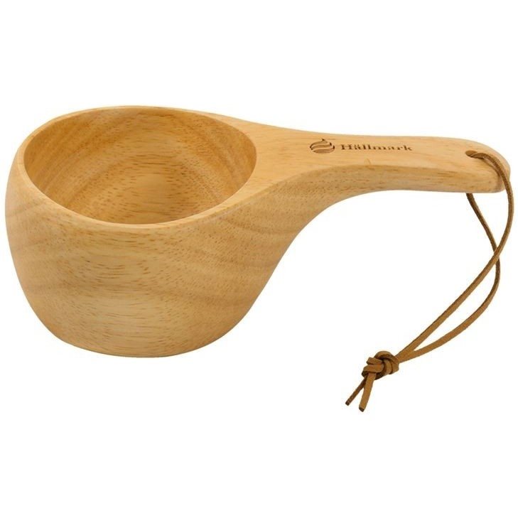 Hällmark Wooden Cup with Handle,15 cl