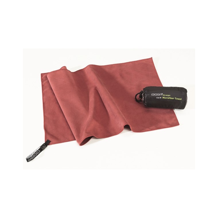 Cocoon Microfiber Towel Ultralight Medium Marsala Red