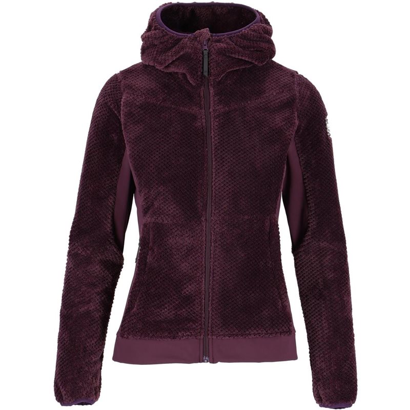 Twentyfour Isbre Air Fleece Tröya D Dark Plum