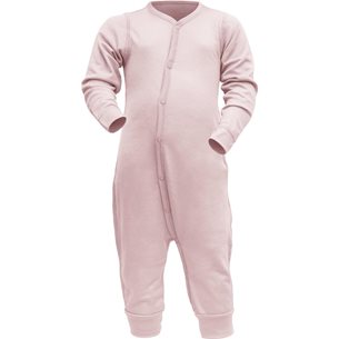 Devold Breeze Merino Sleepsuit Baby Chalk Pink
