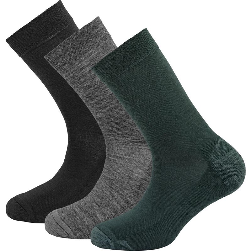 Devold Daily Merino Medium Sock 3Pk Woods Mix Woods Mix 36-40
