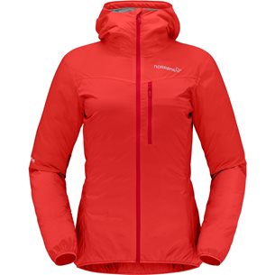 Norrøna Falketind Aero60 Hood W´s Arednalin Red