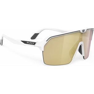 Rudy Project Spinshield Air Multilaser Gold White Matte