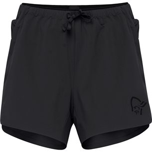 Norrøna Senja Flex1 4'' Shorts W´s Caviar Black