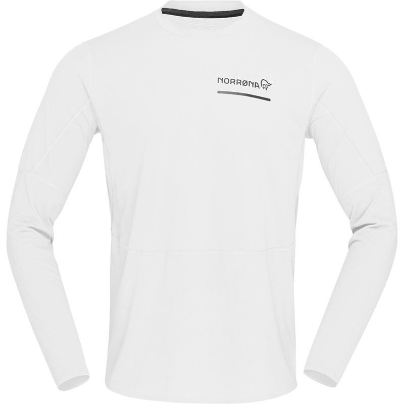 Norrøna Senja Equaliser Lightweight Long SleeveM’s Snow White