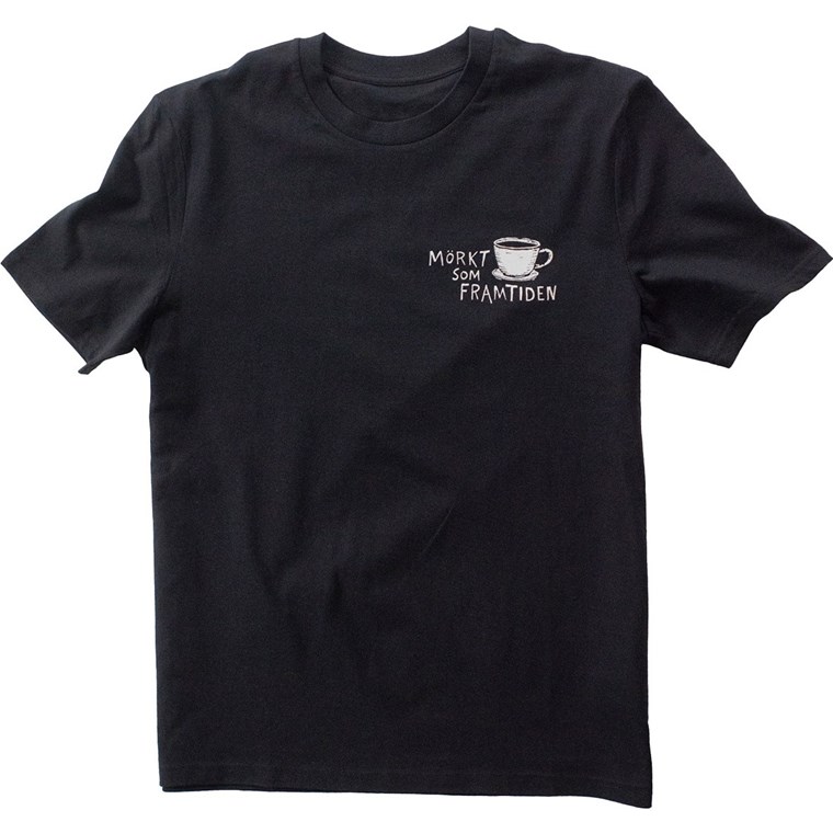 Lemmel Kaffe Mörkt Som Framtiden T-Shirt Black